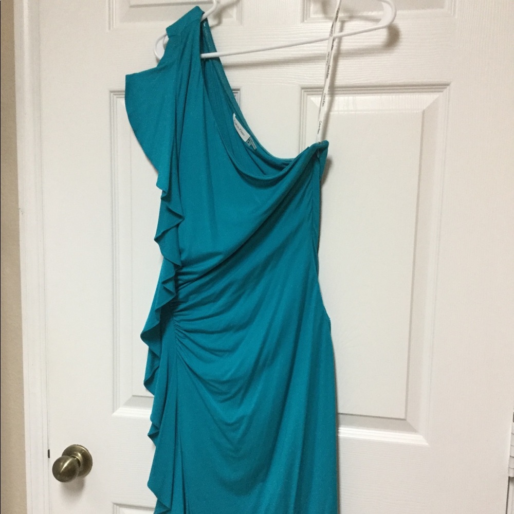 Calvin Klein Green Dress. 👗